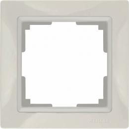 Изображение продукта Рамка Werkel Snabb Basic на 1 пост слоновая кость WL03-Frame-01 