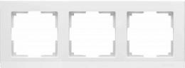 Изображение продукта Рамка Werkel Stark на 3 поста белый WL04-Frame-03-white 
