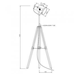 Торшер Zumaline Energy  - 2