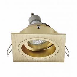 Встраиваемый светильник Zumaline Chuck dl square white  - 2