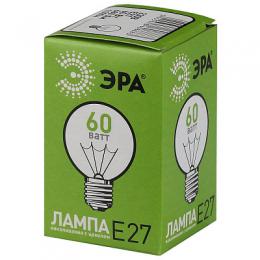 Лампа накаливания ЭРА E27 60W 2700K прозрачная  C0039817  - 2